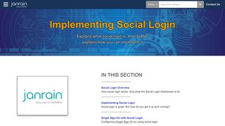 Implementing Social Login | Akamai Identity Cloud Education Center
