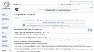 Wikipedia:IRC/Tutorial - Wikipedia