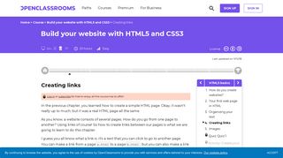 Creating links - Build your website with HTML5 and CSS3 ...