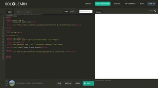 Transparent login form[{Updated}] | Code Playground