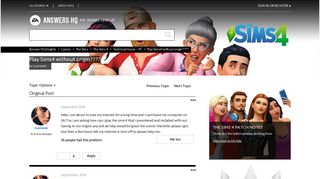 Play Sims4 without origin???? - Answer HQ