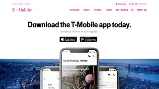 T-Mobile App | Download on Google Play & Apple App Store