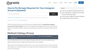 How to Fix Re-login Required for Your Instagram Account (Updated ...