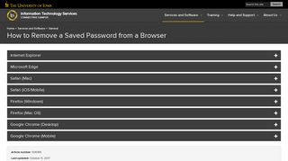 How to Remove a Saved Password from a Browser | Information ...