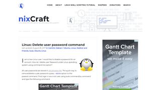 Linux: Delete user password command - nixCraft