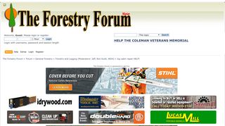 log cabin repair HELP! in Forestry and Logging - The Forestry Forum