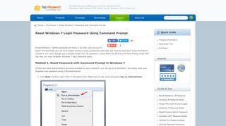 How to Reset Windows 7 Login Password Using Command Prompt