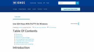 Use SSH Keys with PuTTY on Windows | ProfitBricks DevOps Central