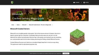 Minecraft Cracked Servers: The How-to Mega Guide - GameDB