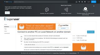 networking - Connect to another PC on Local Network on another ...