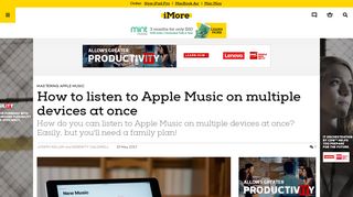 How to listen to Apple Music on multiple devices at once | iMore