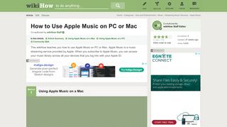 How to Use Apple Music on PC or Mac: 10 Steps (with Pictures)