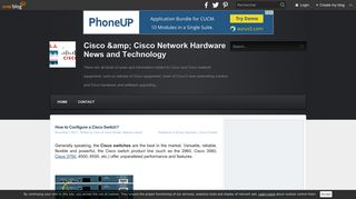 How to Configure a Cisco Switch? - Cisco & - Overblog