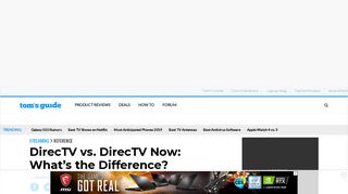 DirecTV vs. DirecTV Now: What's the Difference? - Tom's Guide