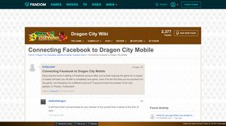 Connecting Facebook to Dragon City Mobile | Dragon City Wiki ...