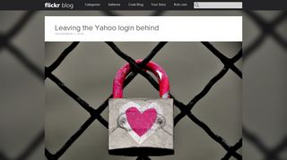 Leaving the Yahoo login behind | Flickr Blog
