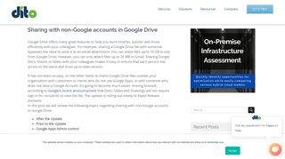 Sharing with non-Google accounts in Google Drive - Google Cloud ...