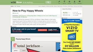 2 Easy Ways to Play Happy Wheels (with Pictures) - wikiHow