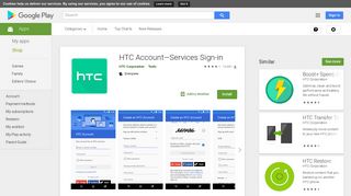 HTC Account—Services Sign-in - Apps on Google Play
