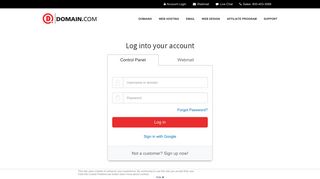 Login - Domain.com