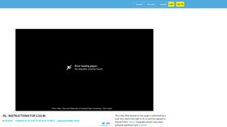 IXL: INSTRUCTIONS FOR LOG-IN - SchoolTube