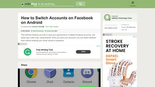 How to Switch Accounts on Facebook on Android: 11 Steps