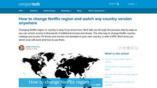 How to Change Netflix Region and Watch any Country Version ...