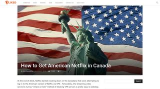 How to Get American Netflix in Canada - Flixed