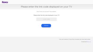 Link your Roku device | Roku Official site