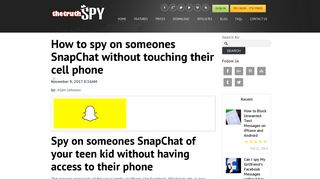How to spy on someones SnapChat without touching their cell phone