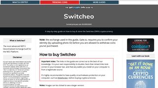 How to buy Switcheo (SWH) | a step-by-step guide - GetCrypto.info