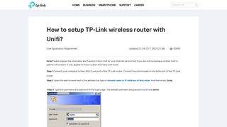 How to setup TP-Link wireless router with Unifi? | TP-Link Malaysia