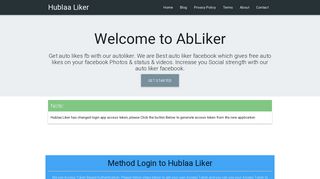 AbLiker | Hublaa Liker - Facebook Auto liker - Hublaa Auto Like
