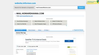 mail.howardhanna.com at WI. Outlook Web App - Website Informer