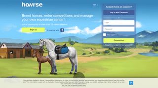 Breed horses, enter competitions and manage your own ... - Howrse