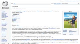 Howrse - Wikipedia