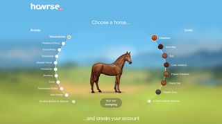 Create my free virtual horse - Howrse US