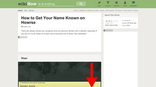 How to Get Your Name Known on Howrse: 9 Steps (with Pictures)