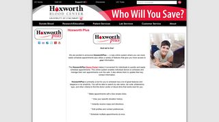Hoxworth Plus, University of Cincinnati