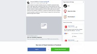 ShawnO McMahon - I tried to login to my Hoyts rewards... | Facebook