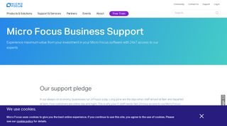 Support Plan: Business Support - Micro Focus