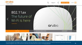 Aruba | Enterprise Networking and Security Solutions | Aruba