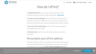 ePrint - HP Connected
