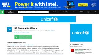 HP Flow CM for iOS - Free download and software reviews - CNET ...