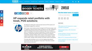 HP expands retail portfolio with kiosk, POS solutions | Kiosk Marketplace