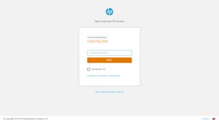 HP customer support - MyHPSupport