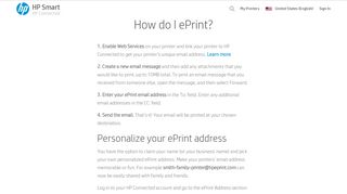 ePrint - HP Connected