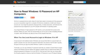 How to Reset Windows 10 Password on HP Computer [Safe, Quick]