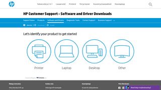 HP Software and Driver Downloads for HP Printers ... - HP Support