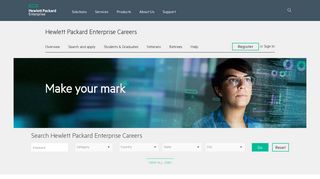 Working at Hewlett Packard Enterprise Company Careers